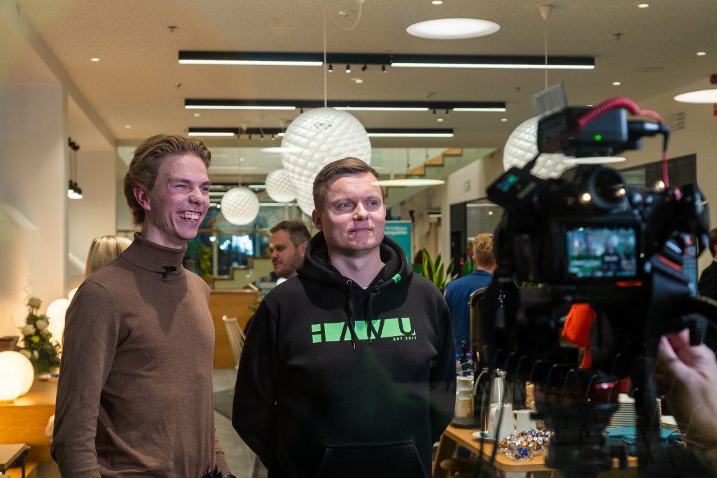 Job Shadow 2021 Havu Gaming Lasse Salminen & alumni Sakari Seespuro