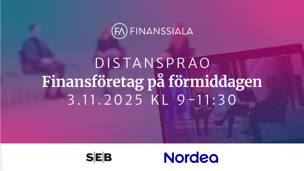 Finansbranschens distansPRAO 2025 reklam