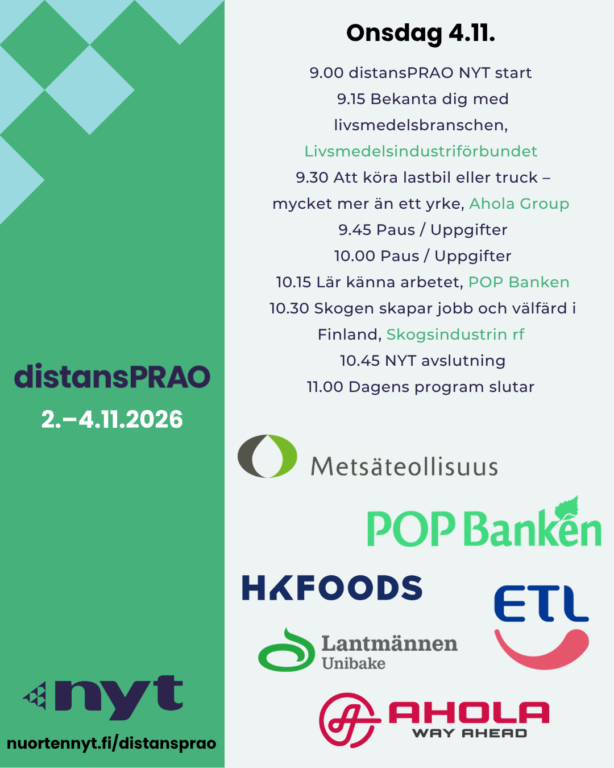 distansPRAO 2026 schema