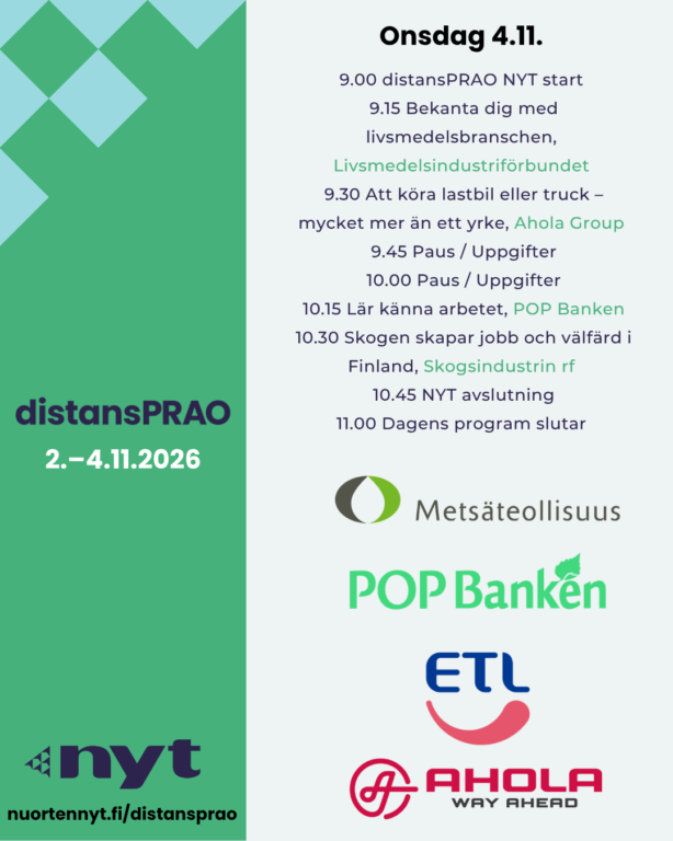 distansPRAO 2026 schema